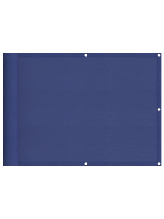 Parvekesuoja sininen 75x700 cm 100% polyesteri oxford kangas