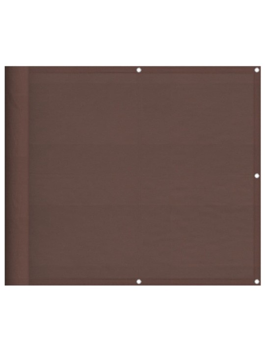 Parvekesuoja ruskea 90x800 cm 100% polyesteri oxford kangas