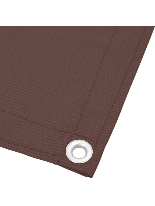 Parvekesuoja ruskea 90x800 cm 100% polyesteri oxford kangas