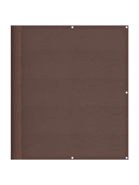 Parvekesuoja ruskea 120x1000 cm 100% polyesteri oxford kangas