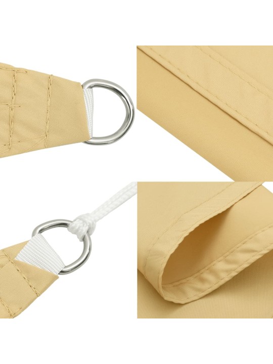 Aurinkopurje hiekka 2x2x2 m 100% oxford polyesteri
