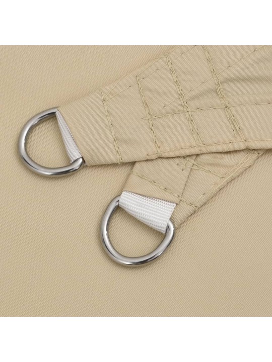 Aurinkopurje beige 2x2x2 m 100% oxford polyesteri