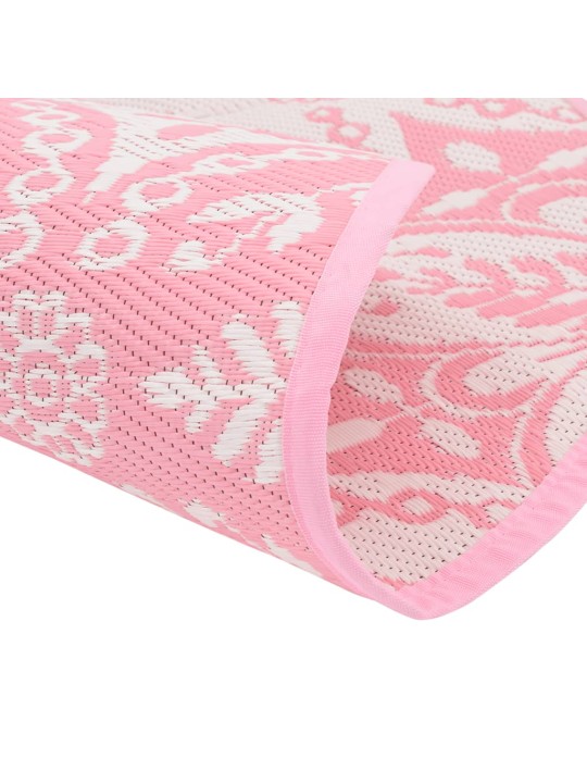 Ulkomatto arakil pinkki ø120 cm pp
