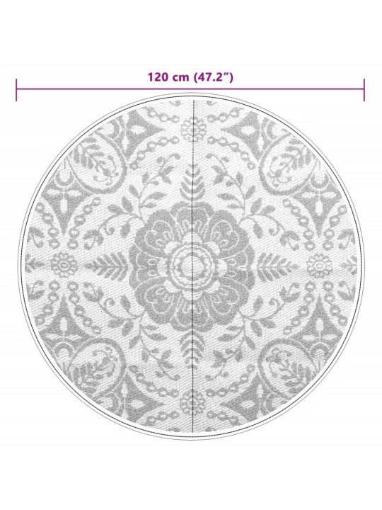 Ulkomatto arakil pinkki ø120 cm pp