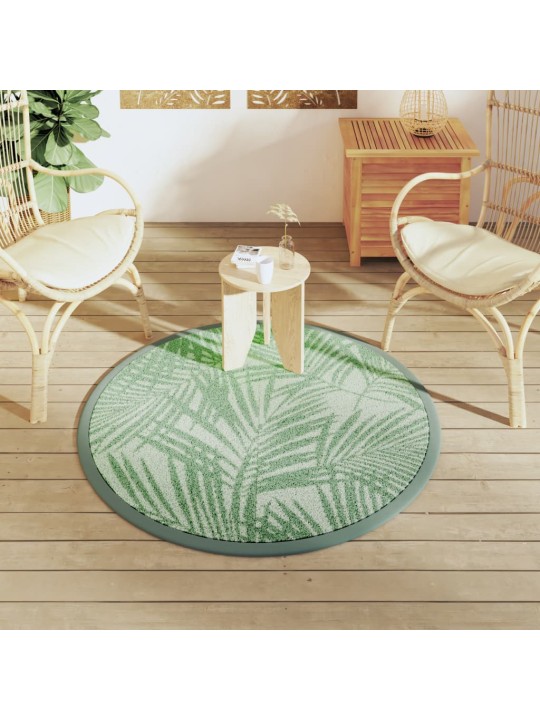 Ulkomatto ARAKIL Vihreä Ø120 cm PP