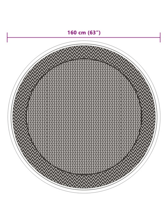 Ulkomatto vihreä Ø160 cm PP