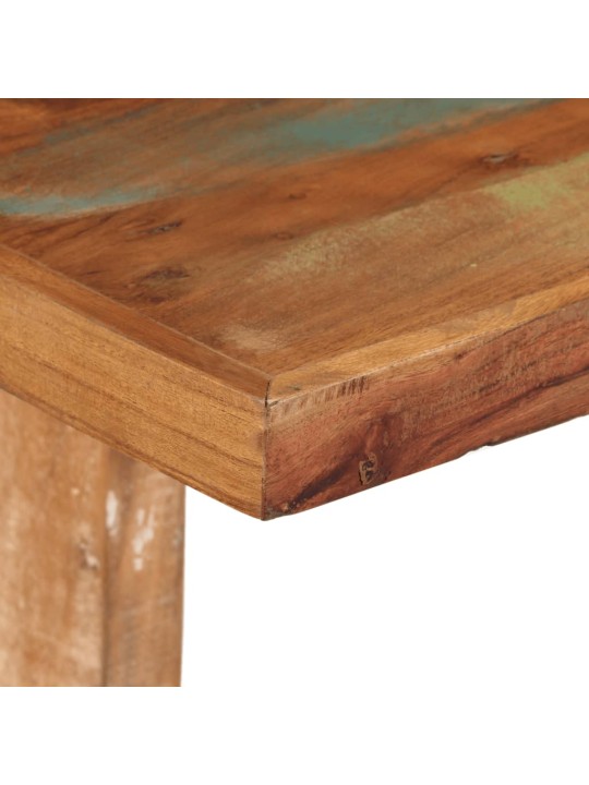 Ruokapöytä 110x55x78 cm kierrätetty täyspuu