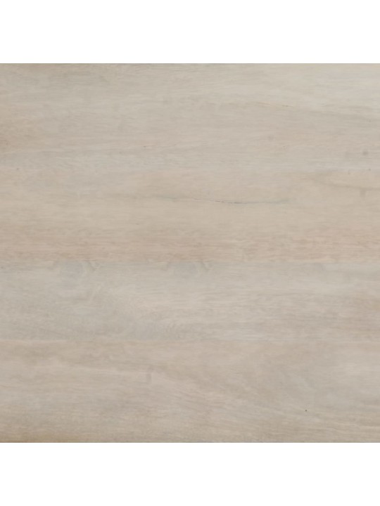 Konsolipöytä ruskea 110x35x76 cm täysi mangopuu ja rauta