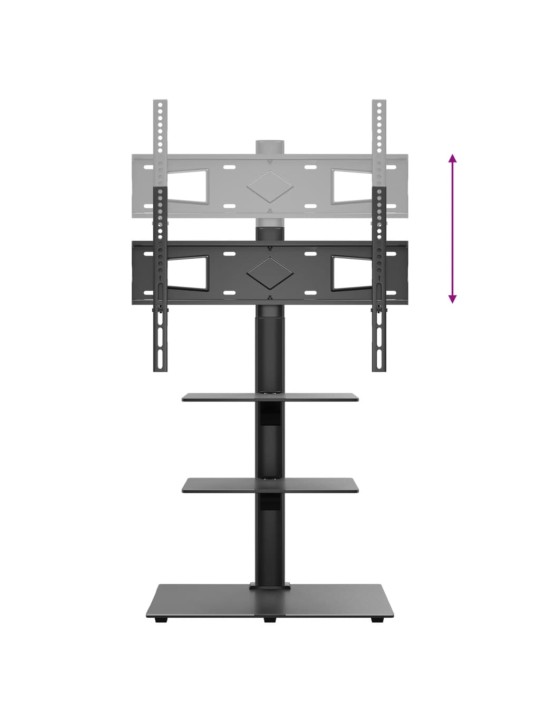 TV-taso kulmaan 3 tasoa 32-65" musta