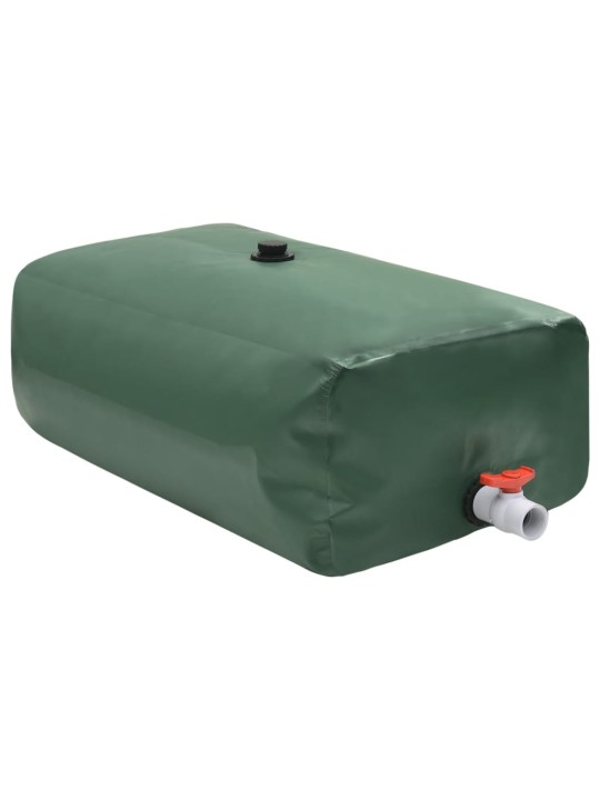 Taitettava vesisäiliö hanalla 500 l pvc