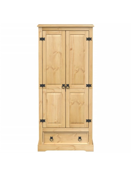 Vaatekaappi corona 76x50x170 cm täysi mänty