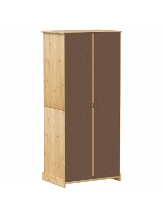 Vaatekaappi corona 76x50x170 cm täysi mänty