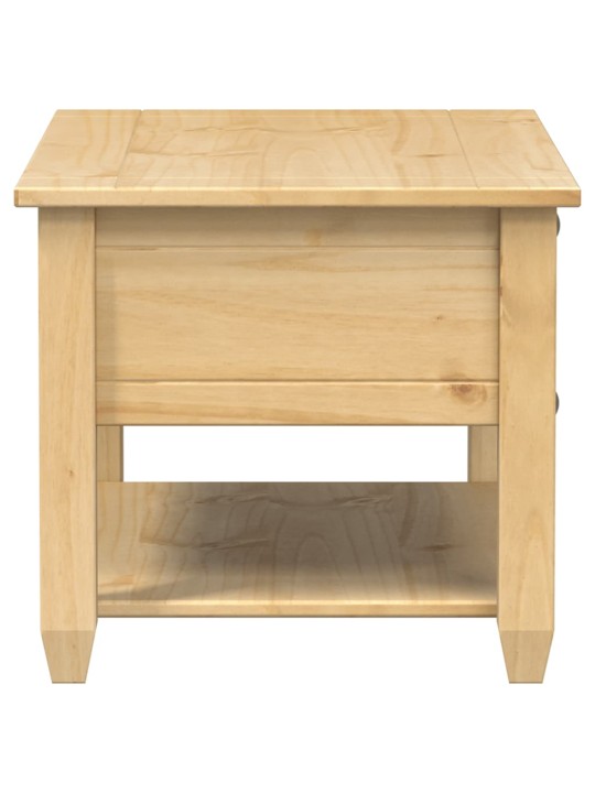 Sohvapöytä laatikoilla corona 85x50x45 cm täysi mänty