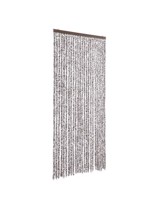 Hyönteisverho ruskea ja beige 100x200 cm chenille