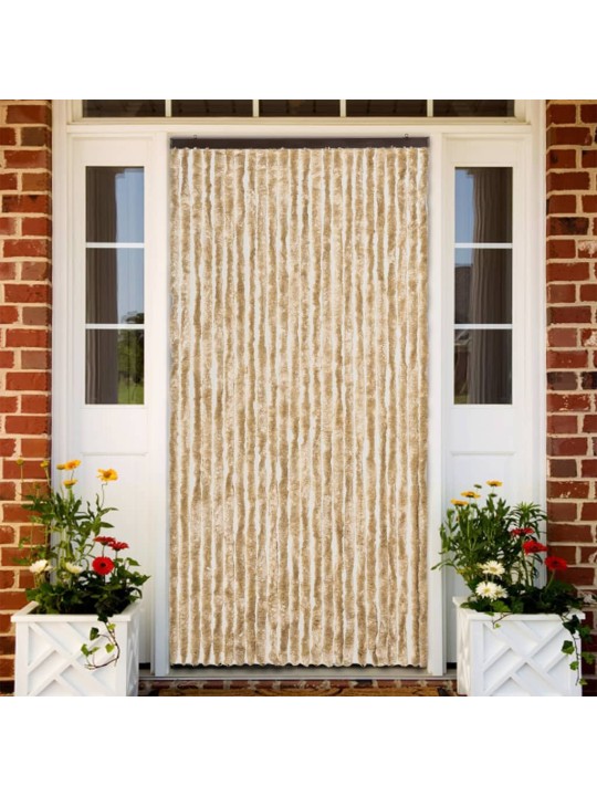 Hyönteisverho beige 100x200 cm chenille