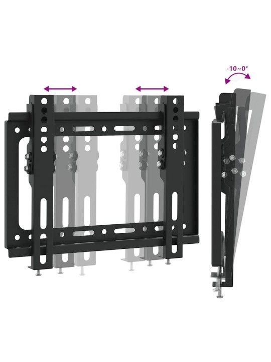 TV-seinäkiinnike 14"-42" ruuduille Max VESA 200x200 mm 30 kg