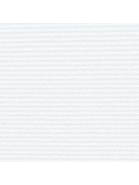 Sisäänvedettävä sivumarkiisi valkoinen 220x300 cm