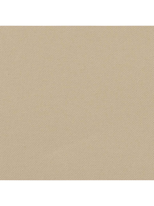 Sisäänvedettävä sivumarkiisi beige 180x500 cm