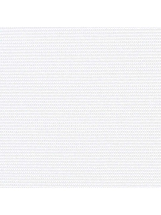 Sisäänvedettävä sivumarkiisi valkoinen 200x500 cm
