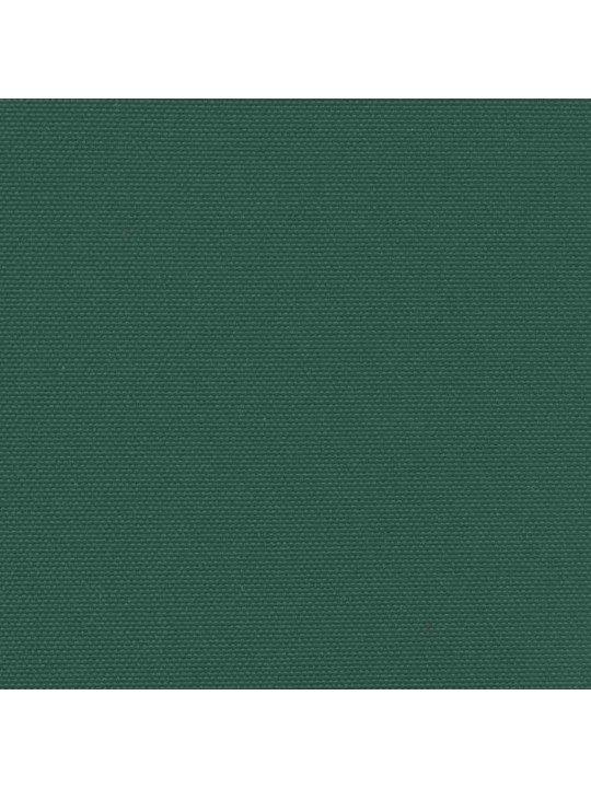 Sisäänvedettävä sivumarkiisi tummanvihreä 200x500 cm