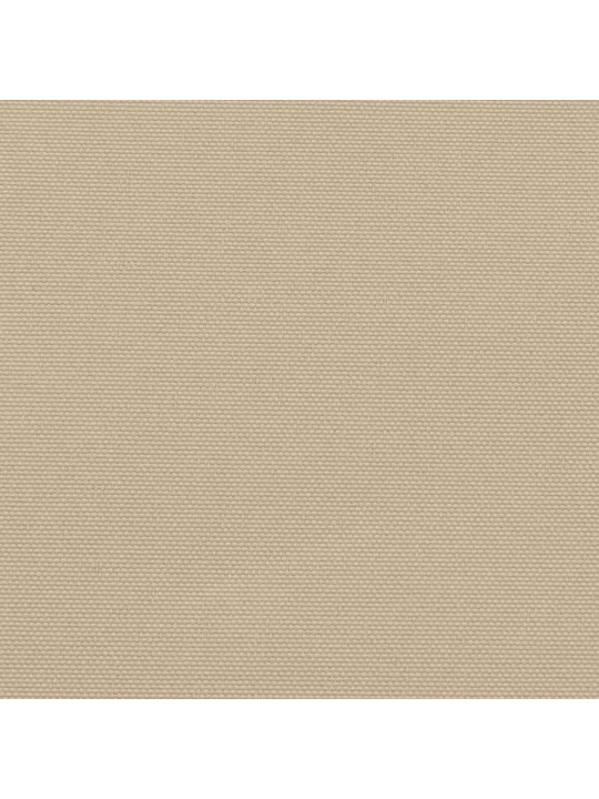Sisäänvedettävä sivumarkiisi beige 220x500 cm