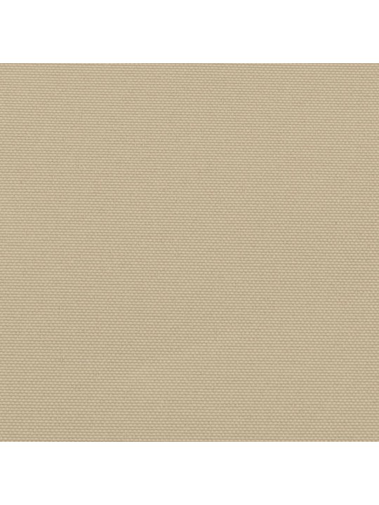 Sisäänvedettävä sivumarkiisi beige 180x600 cm