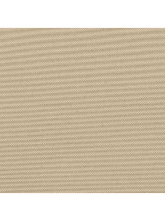 Sisäänvedettävä sivumarkiisi beige 200x600 cm