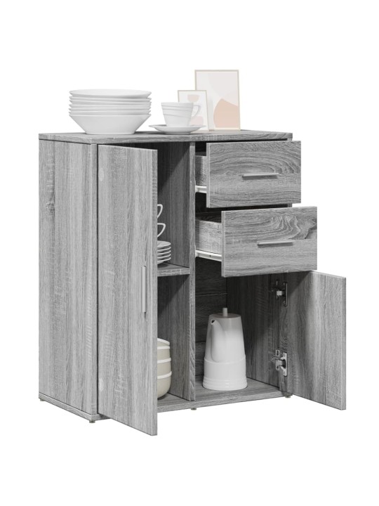 Senkki harmaa sonoma 60x31x70 cm tekninen puu