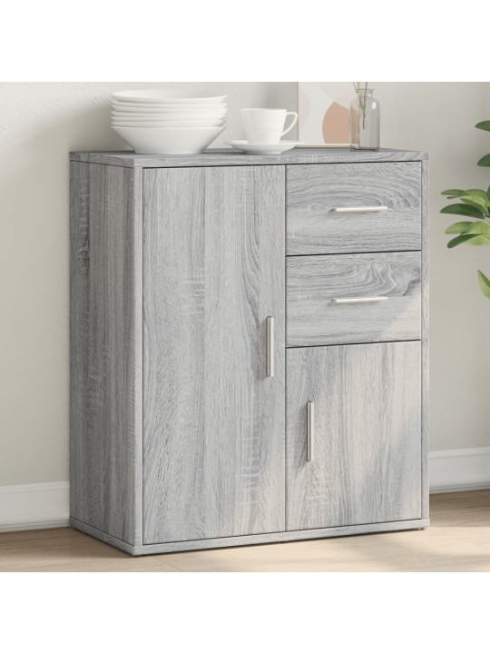 Senkki harmaa sonoma 60x31x70 cm tekninen puu
