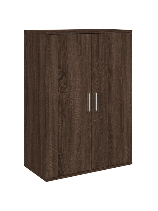 Senkki ruskea tammi 60x31x84 cm tekninen puu