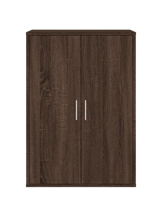 Senkki ruskea tammi 60x31x84 cm tekninen puu