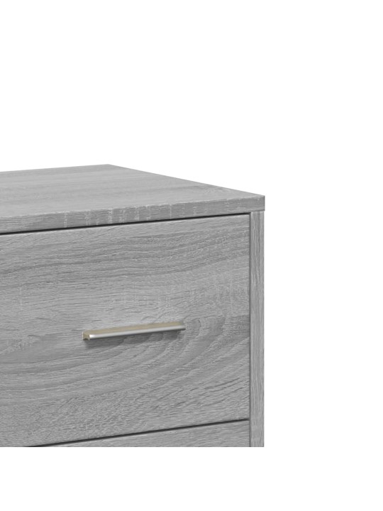 Senkki harmaa sonoma 60x31x84 cm tekninen puu