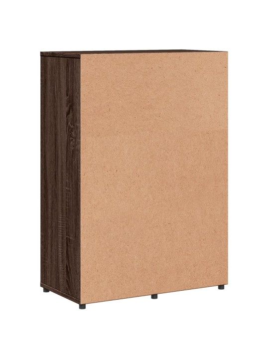 Senkki ruskea tammi 60x31x84 cm tekninen puu