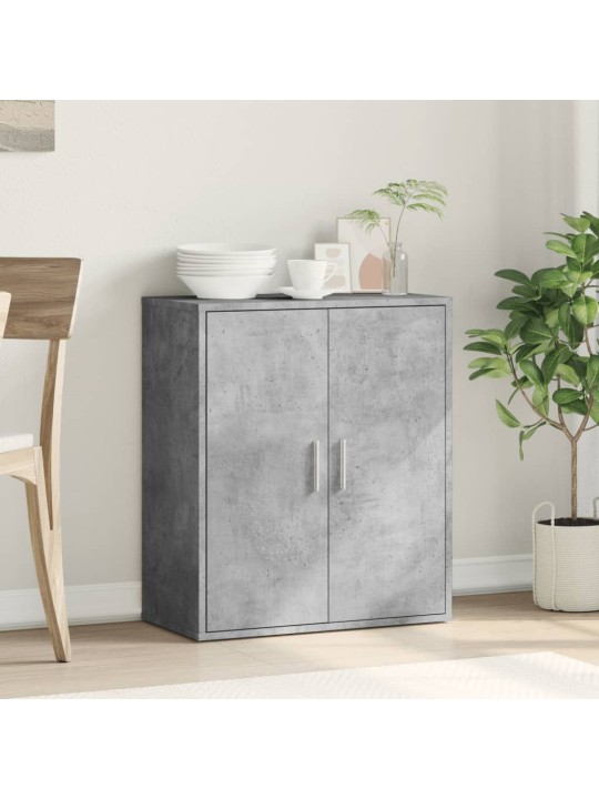 Senkki betoninharmaa 79x38x80 cm tekninen puu