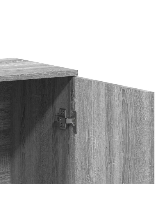 Senkki harmaa Sonoma 79x38x80 cm tekninen puu