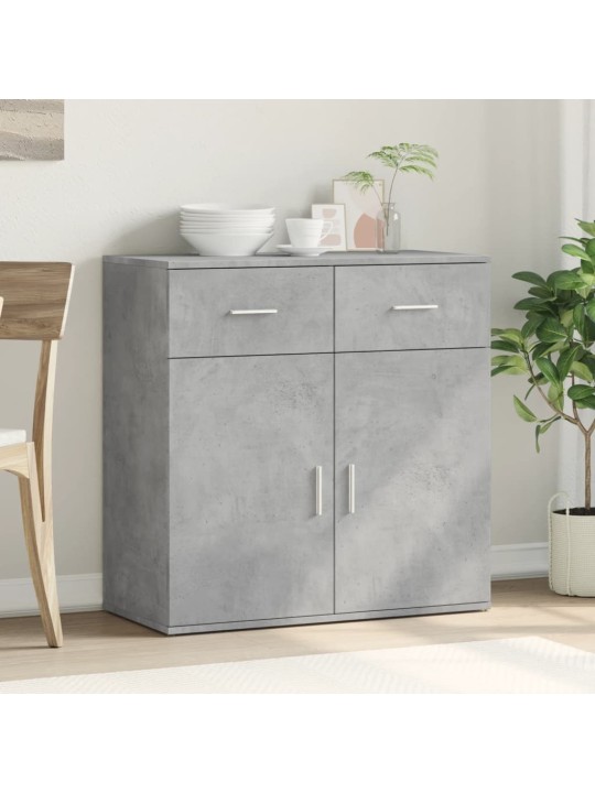 Senkki betoninharmaa 79x38x80 cm tekninen puu