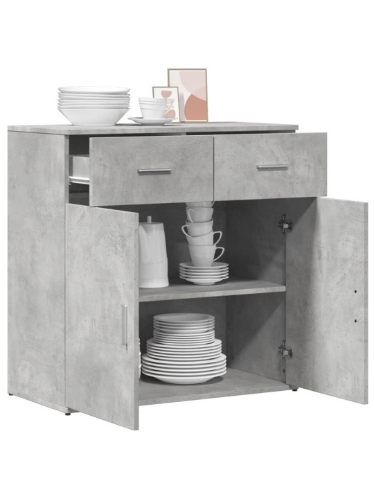 Senkki betoninharmaa 79x38x80 cm tekninen puu
