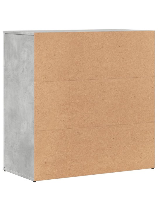 Senkki betoninharmaa 79x38x80 cm tekninen puu