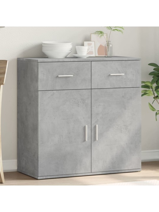 Senkki betoninharmaa 79x38x80 cm tekninen puu