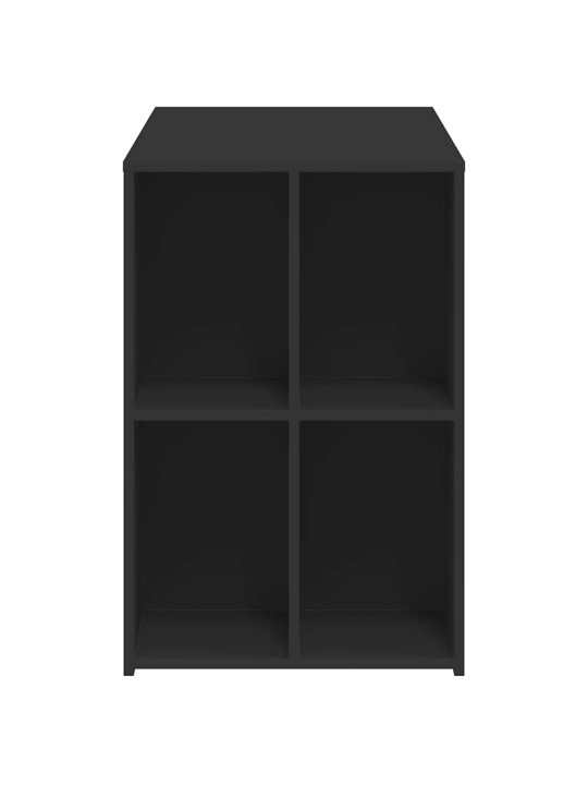 Työpöytä musta 102x50x75 cm tekninen puu