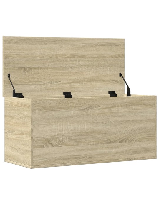 Säilytyslaatikko sonoma-tammi 100x42x46 cm tekninen puu