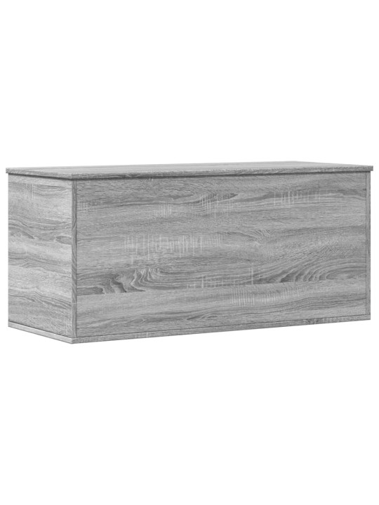 Säilytyslaatikko harmaa sonoma 100x42x46 cm tekninen puu