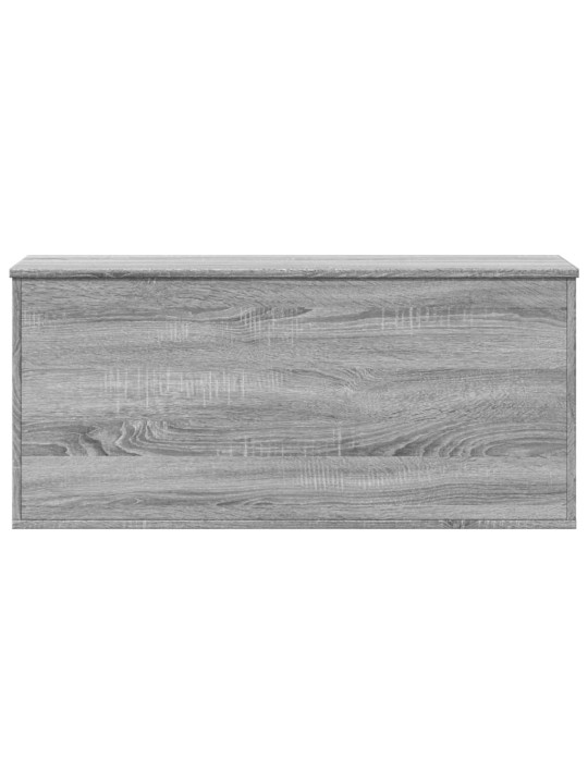 Säilytyslaatikko harmaa sonoma 100x42x46 cm tekninen puu