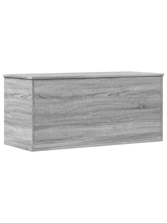 Säilytyslaatikko harmaa sonoma 100x42x46 cm tekninen puu