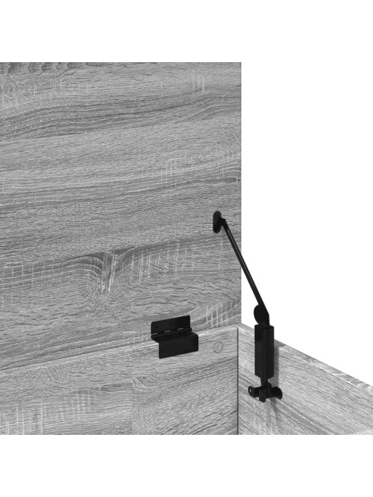 Säilytyslaatikko harmaa sonoma 100x42x46 cm tekninen puu