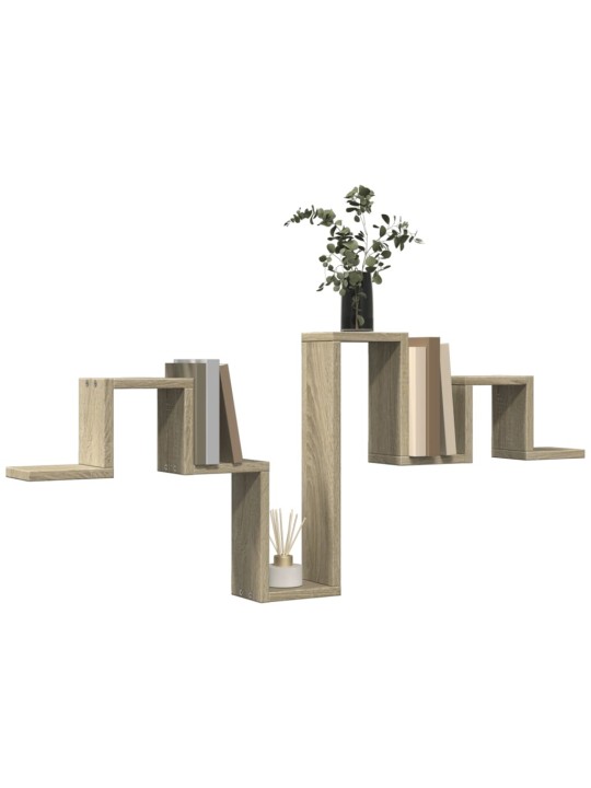 Seinähylly sonoma-tammi 104,5x10x43 cm lastulevy