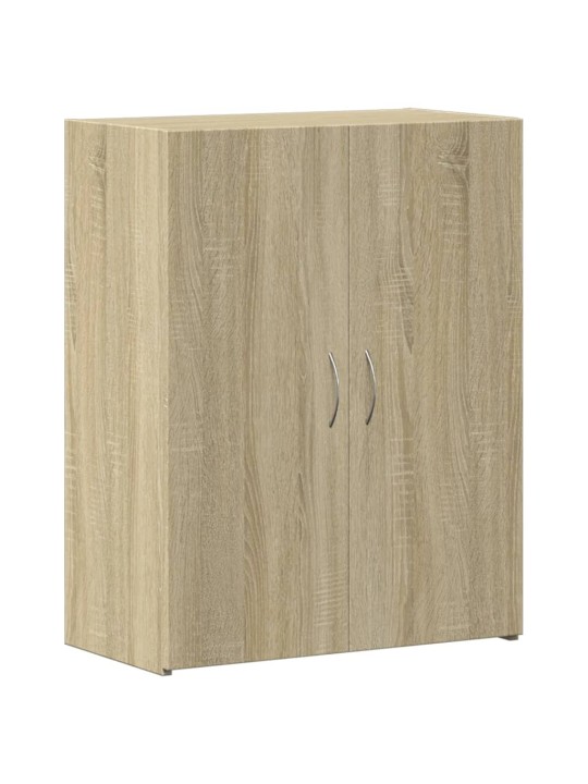 Arkistokaappi sonoma-tammi 60x32x77,5 cm tekninen puu
