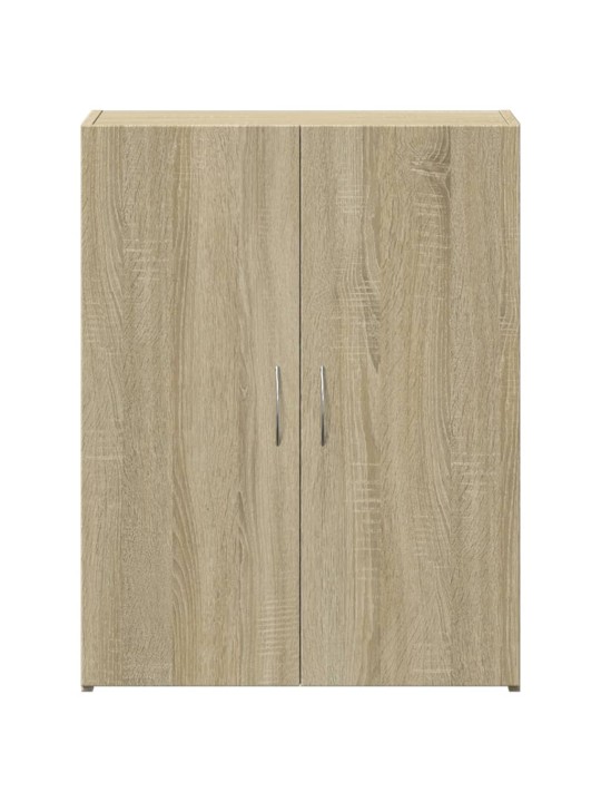 Arkistokaappi sonoma-tammi 60x32x77,5 cm tekninen puu