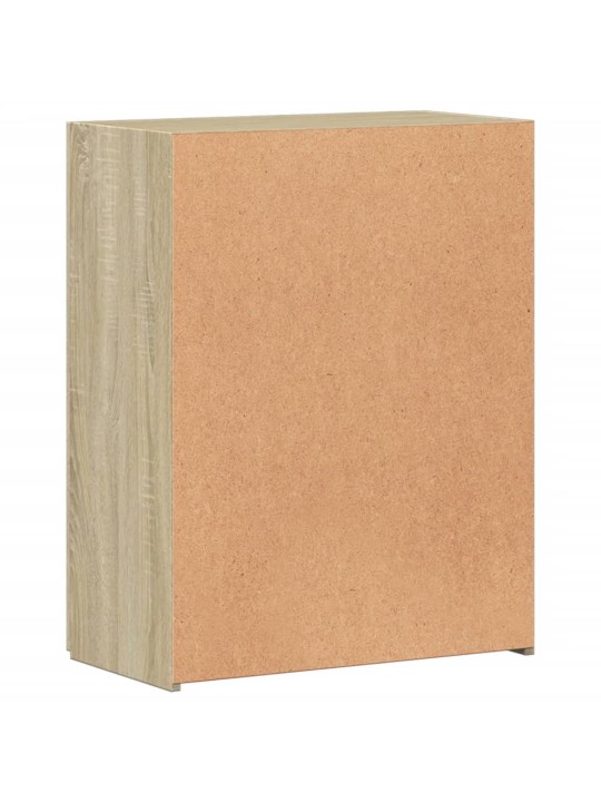 Arkistokaappi sonoma-tammi 60x32x77,5 cm tekninen puu