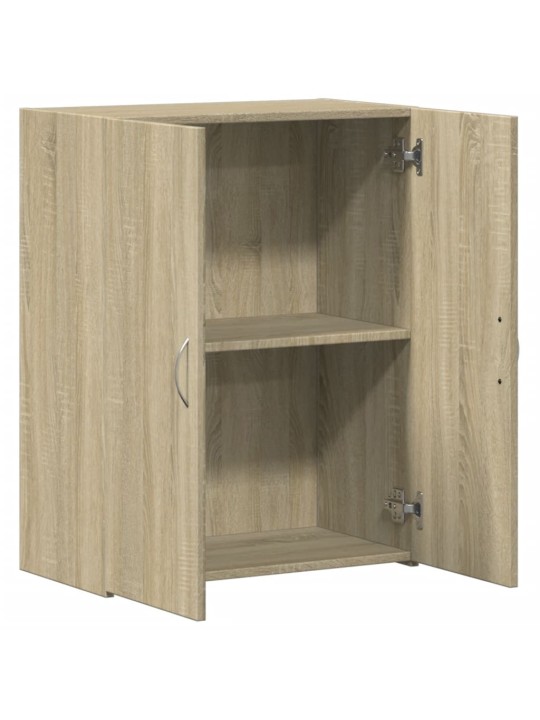 Arkistokaappi sonoma-tammi 60x32x77,5 cm tekninen puu